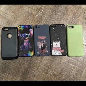 iphone se or iphone 7 / 8 cases bundle